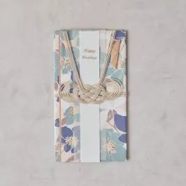 ブルーのブリランテ金封ご祝儀袋