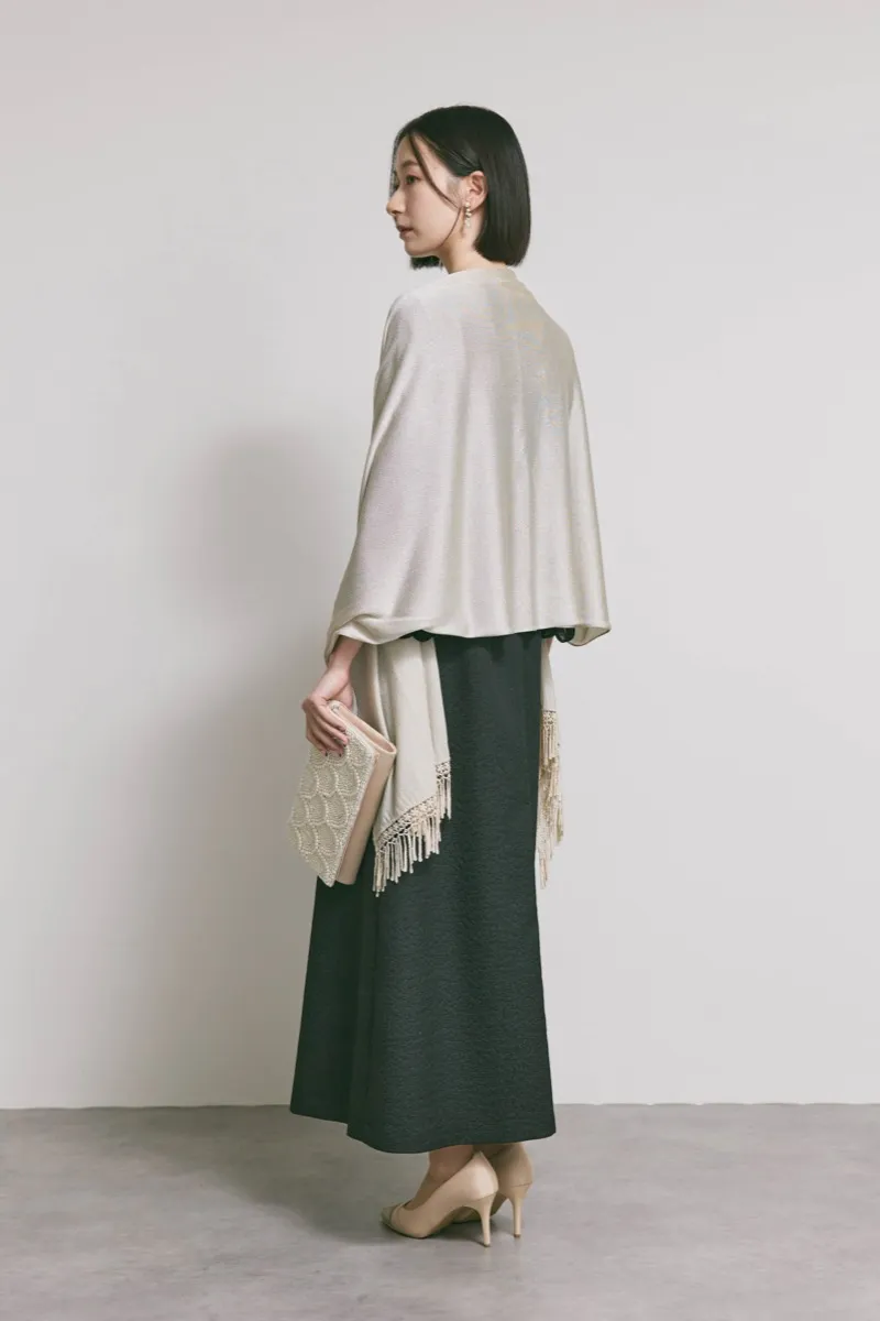 ブラックのブリエレースジャガードドレス　M/eneak [店頭販売価格 42,900円 ]