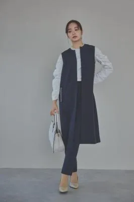kaene セレモニー　ジレ